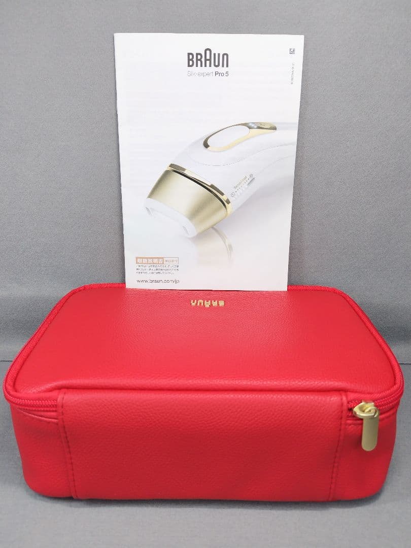 ブラウン シルクエキスパート Pro5 　光美容器 脱毛器 家庭用 BRAUN