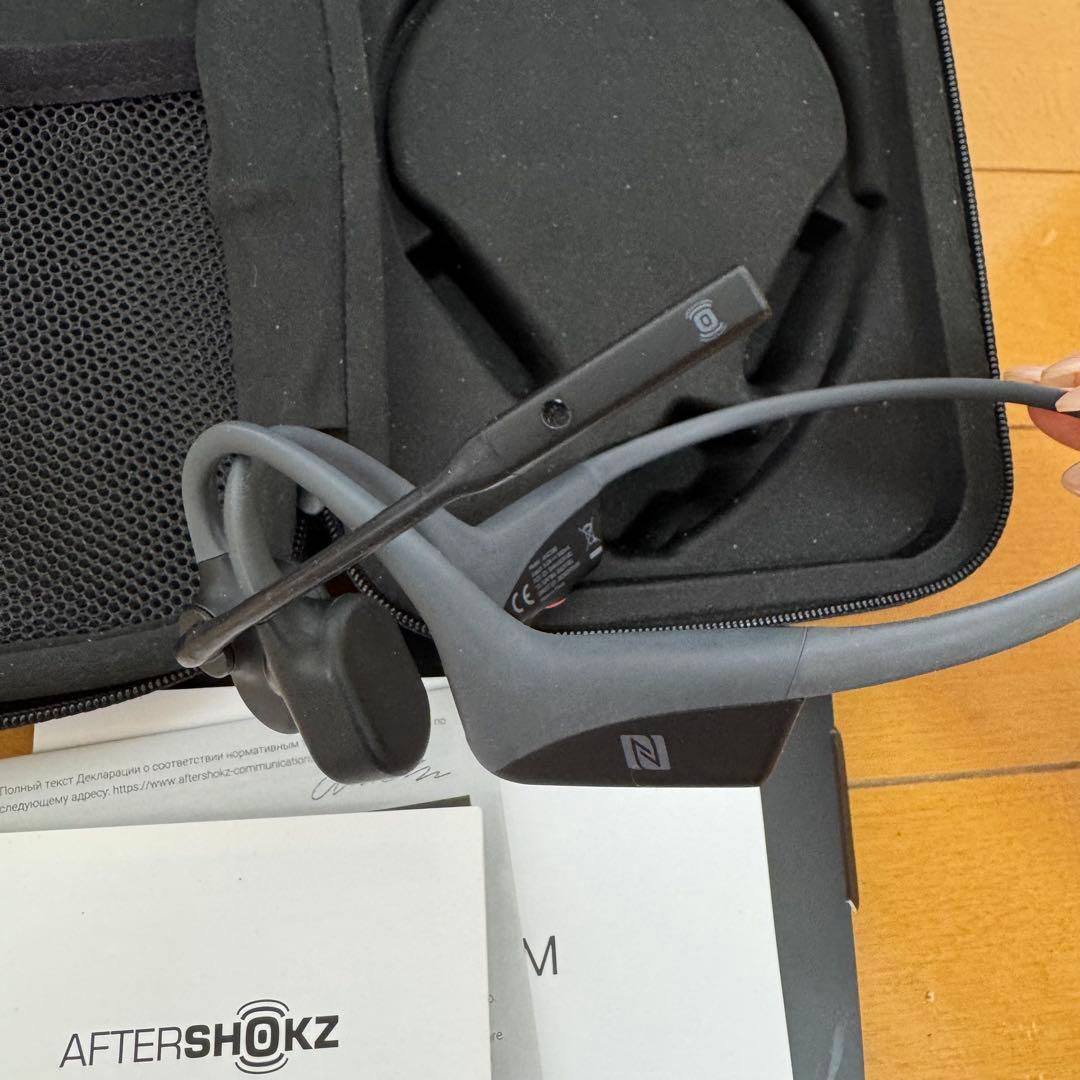 Shokz OpenComm ASC100 骨伝導 ワイヤレスヘッド