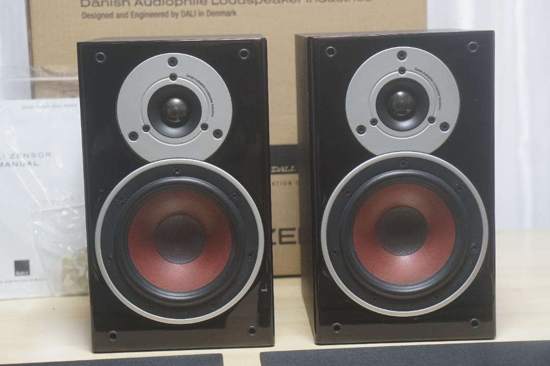 DALI ZENSOR1 BLACK ペア・ブックシェルフスピーカー 元箱＋取説