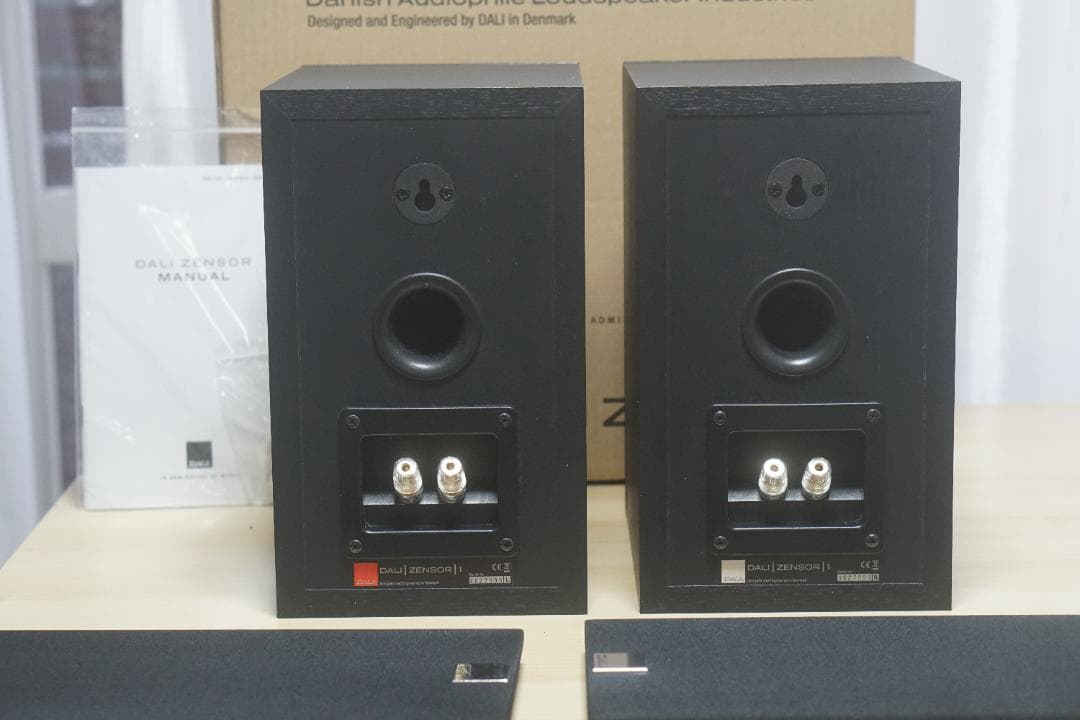 DALI ZENSOR1 BLACK ペア・ブックシェルフスピーカー 元箱＋取説