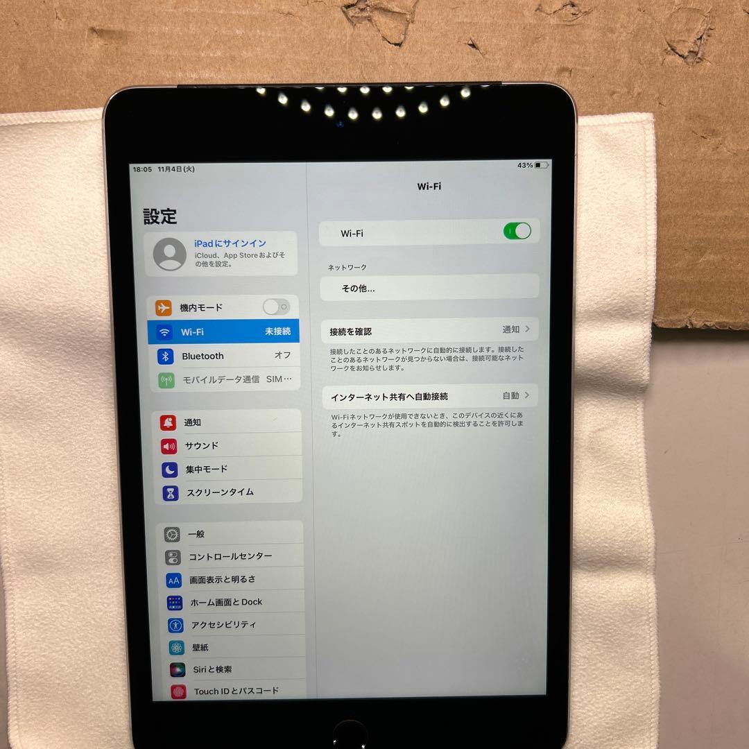 iPad本体 Apple iPad mini 4 Wi-Fi + Cellular 64GB