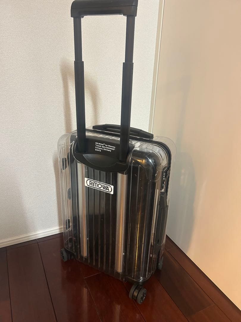 ★値下げ★RIMOWA×OFF-WHITEクリアキャリーケース2018限定