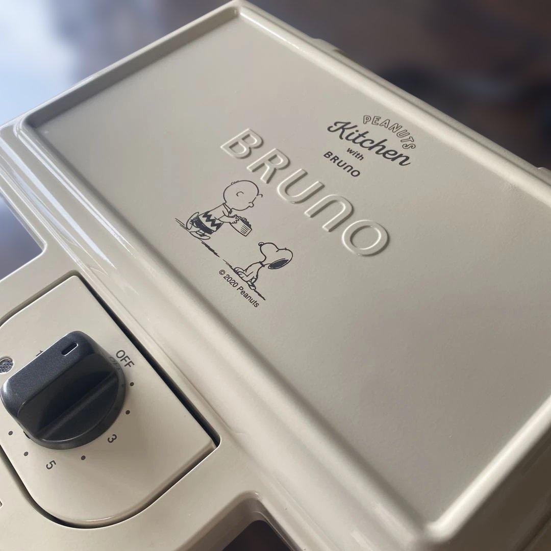BRUNO ブルーノ ホットサンドメーカー ダブル PEANUTS スヌーピー