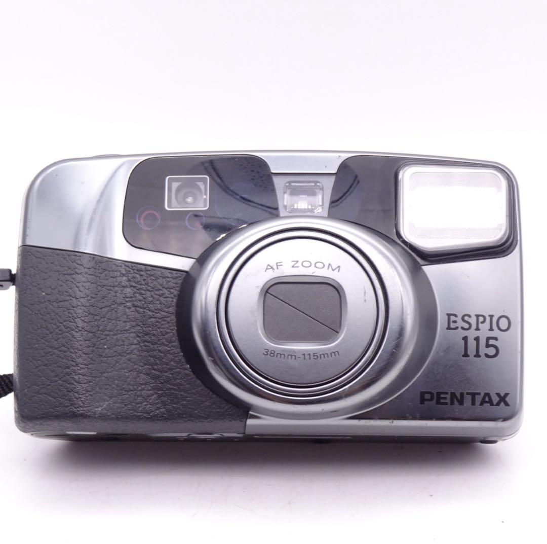 【動作確認済】 PENTAX ESPIO 115 メタリック フィルムカメラ
