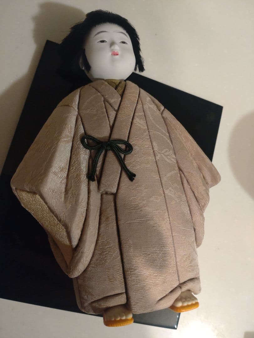 ヴィンテージ 日本 木目込み 人形 着物