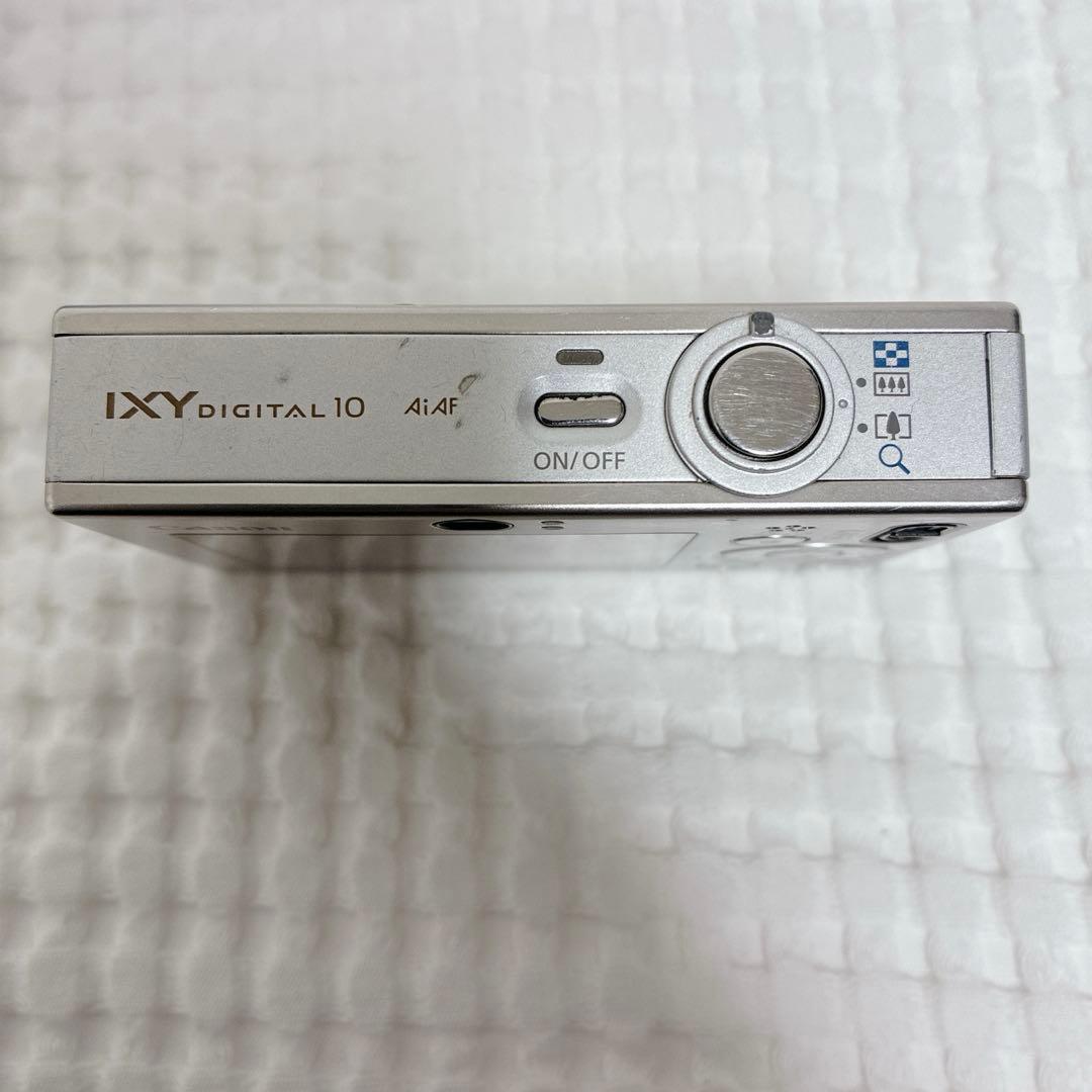 【箱付き】Canon IXY DIGITAL10 デジカメ シルバー 状態要確認
