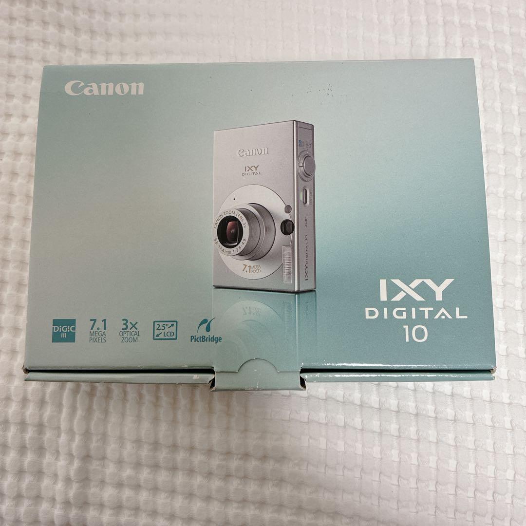 【箱付き】Canon IXY DIGITAL10 デジカメ シルバー 状態要確認