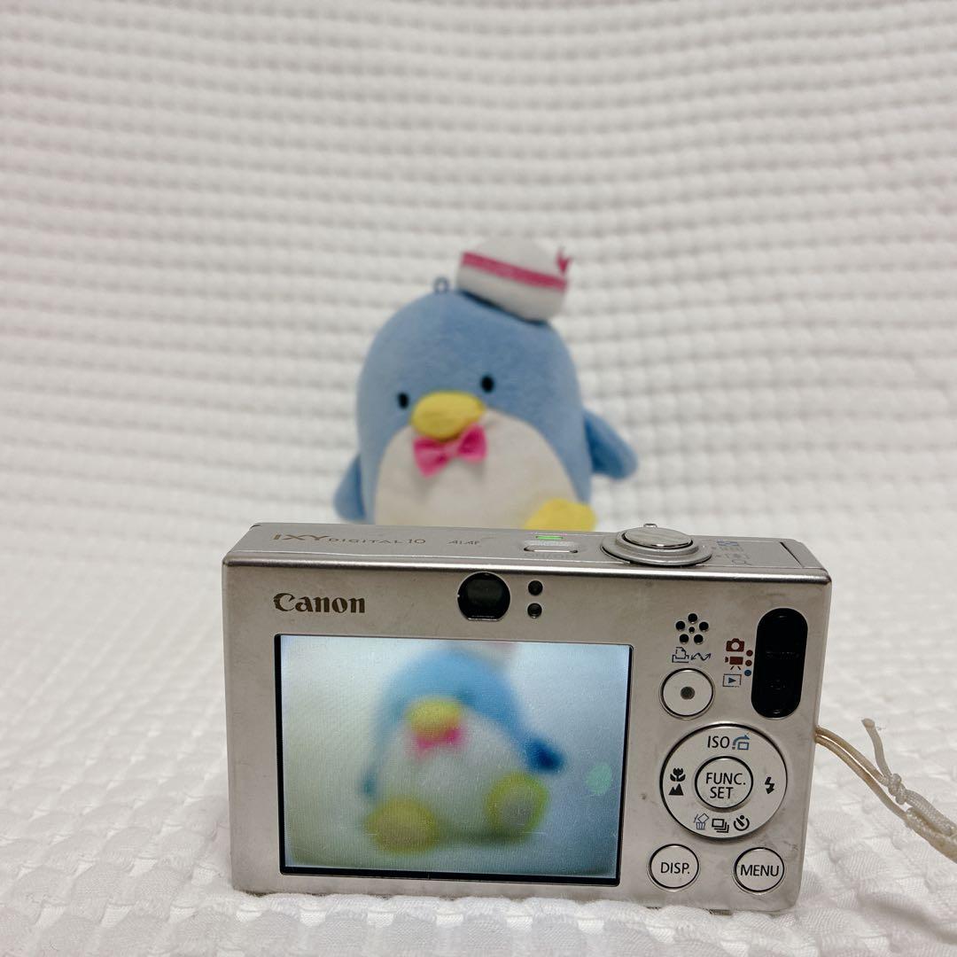 【箱付き】Canon IXY DIGITAL10 デジカメ シルバー 状態要確認