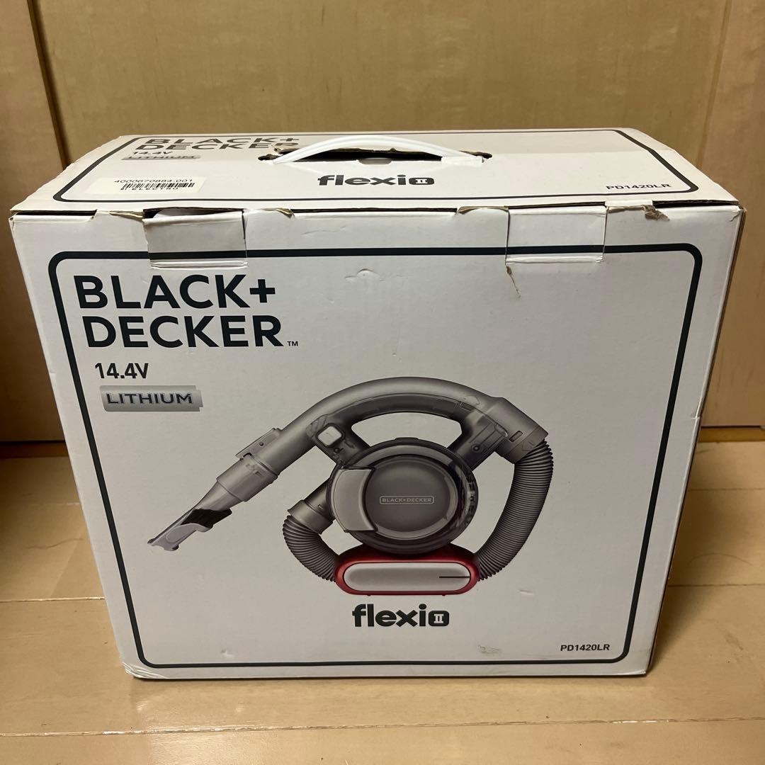 【美品・2021製】BLACK&DECKERハンディクリーナー PD1420LB