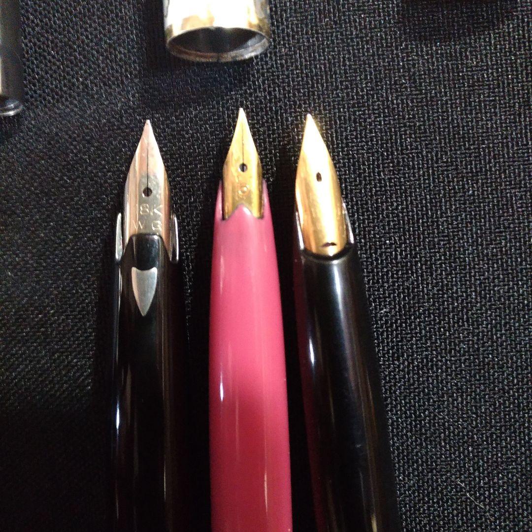 18K。万年筆。 platinum。セーラー。パイロット。ジャンク品。スクラップ