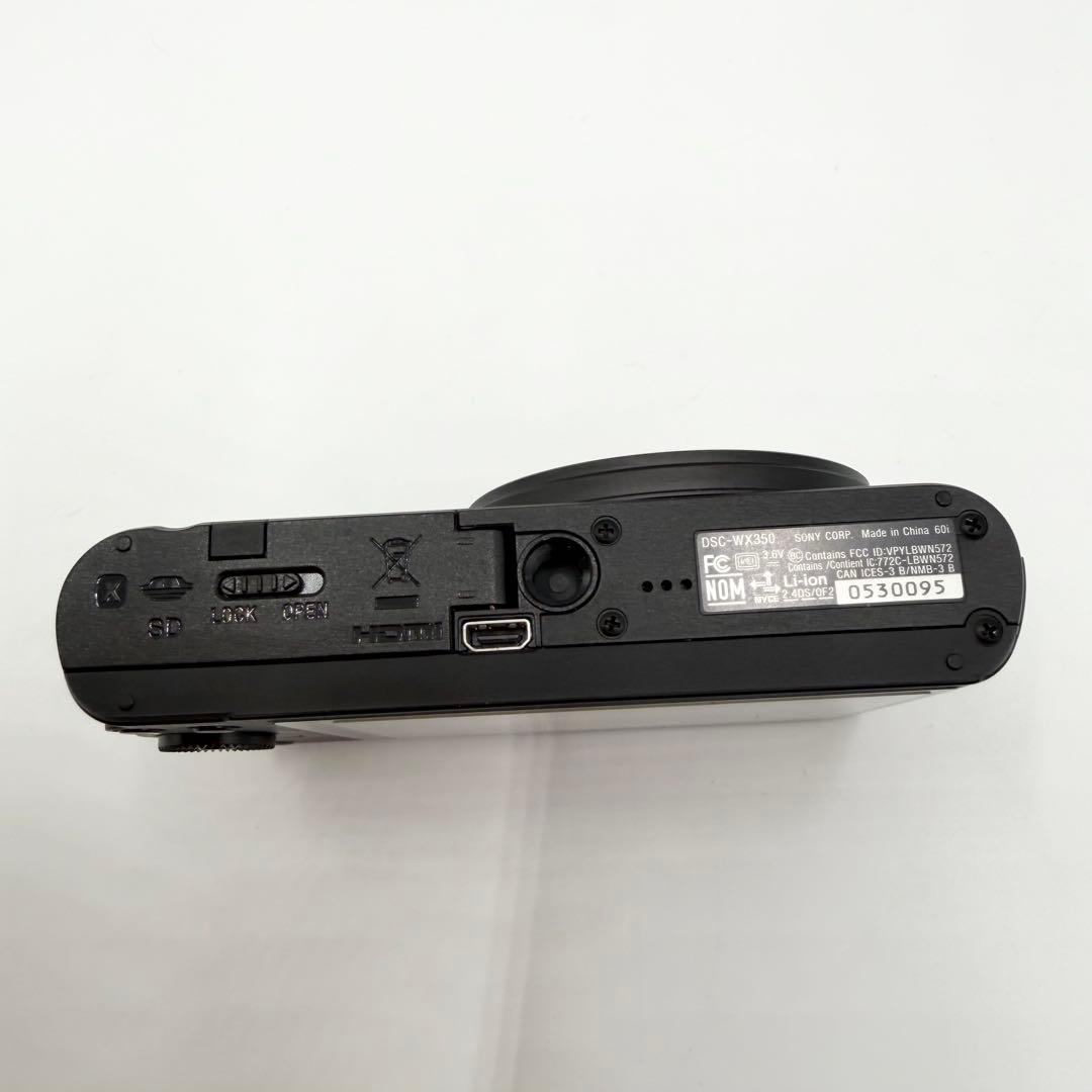 極美品 SONY Cyber−shot DSC−WX350(B)