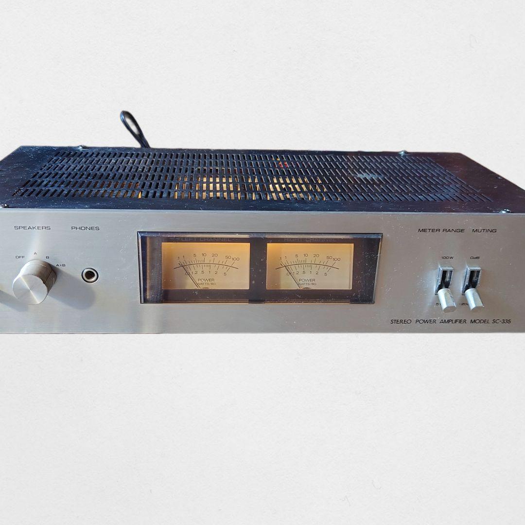 Aurex 　SC-335 　ステレオパワーアンプ　希少