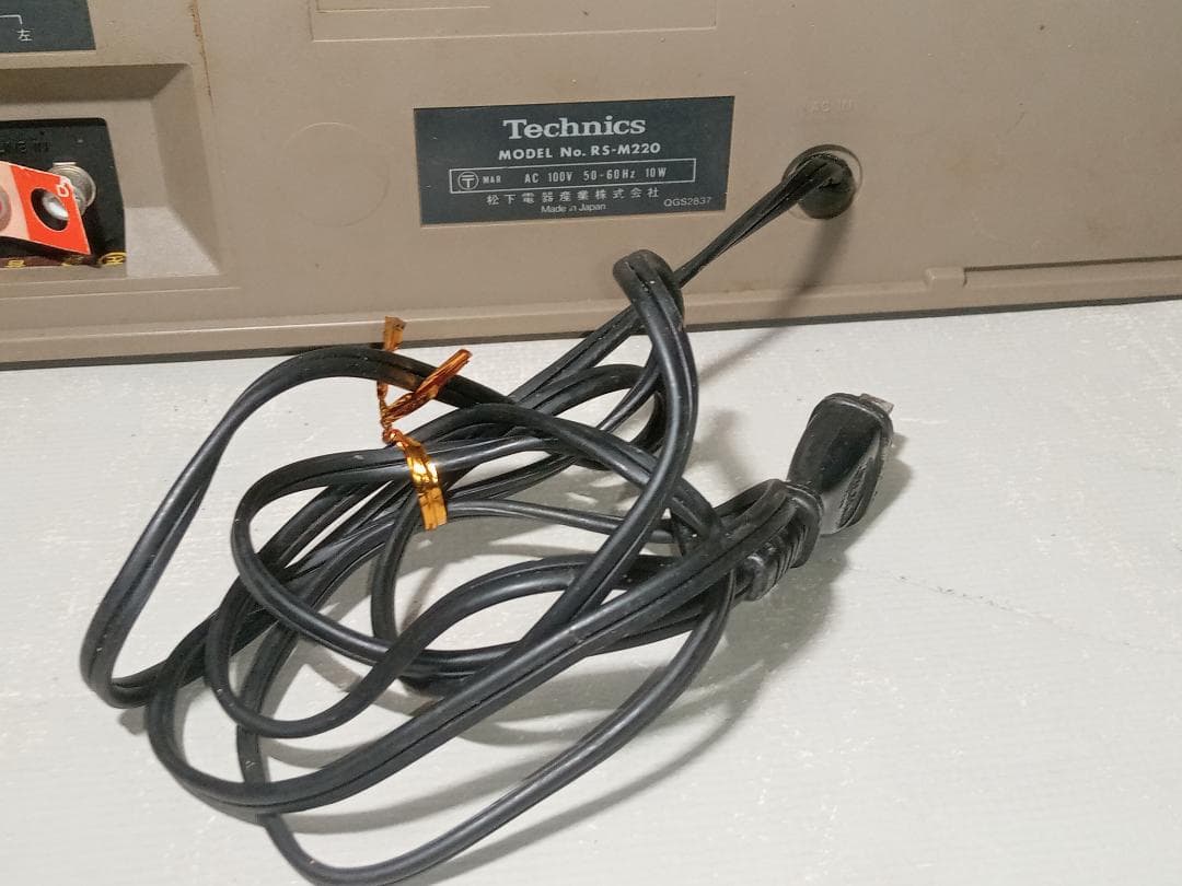 テクニクス RS-M220 カセットデッキ Technics