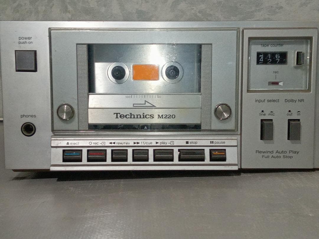テクニクス RS-M220 カセットデッキ Technics