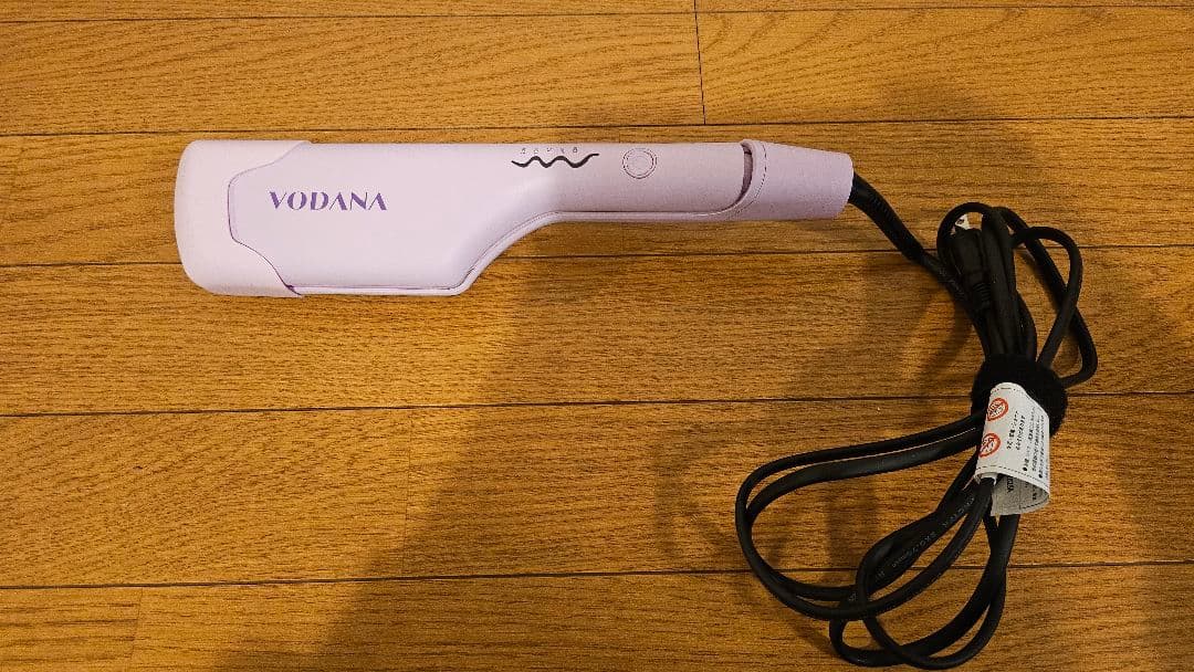 ​【美品】VODANA ボダナ トリプルウェーブアイロン 32㎜ バイオレット