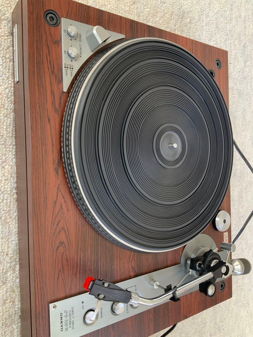 ONKYO CP-700M ダイレクトドライブレコードプレーヤー 本体/希少美品