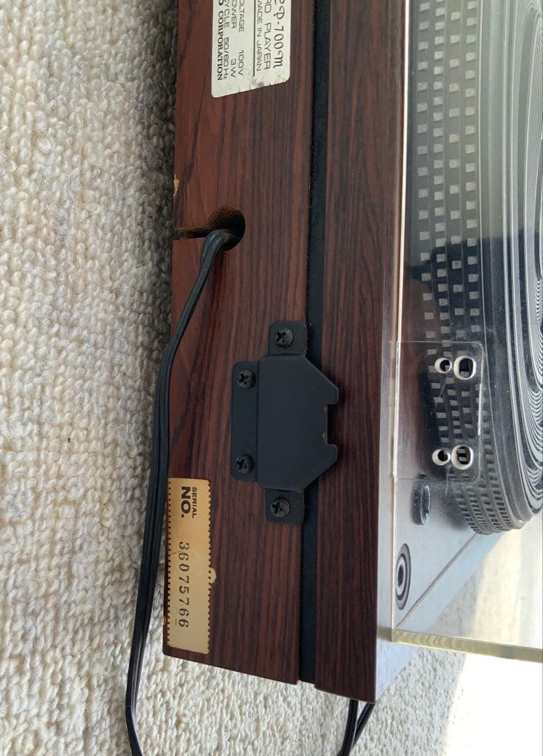 ONKYO CP-700M ダイレクトドライブレコードプレーヤー 本体/希少美品