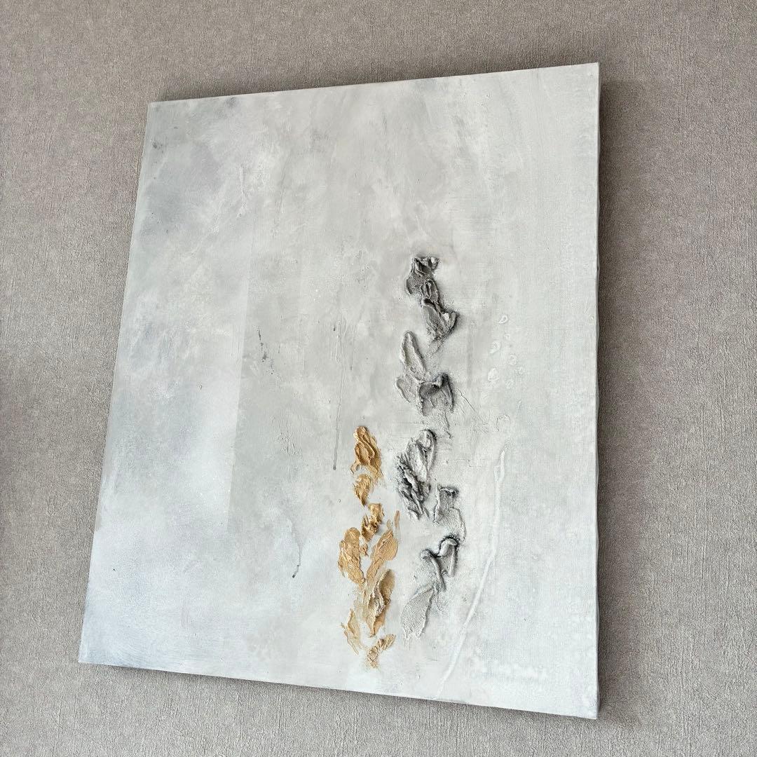 現代アート　65×53㎝　大きめ　モダン　絵画　原画　抽象画　アートパネル