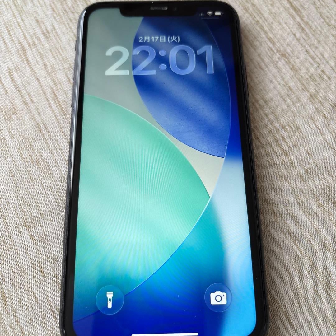 iPhone11 128GB SIMロック解除済み　バッテリー非公式店交換済み