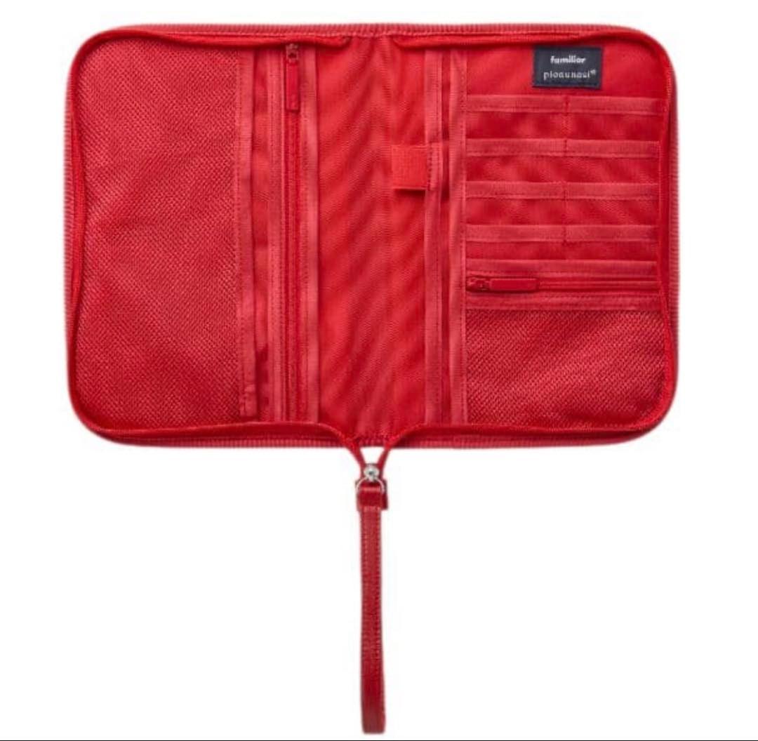 ⭐️新品⭐️定価以下♡ファミリア ピオヌンナル マルチケース（cocoru）レッド