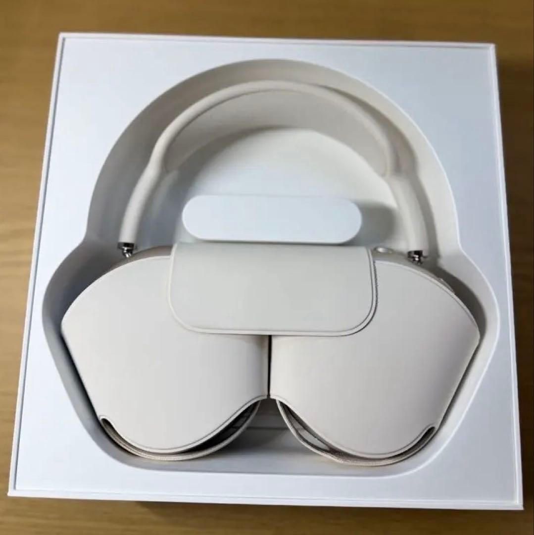 AirPods Max スターライト　ほぼ未使用　保証期間内