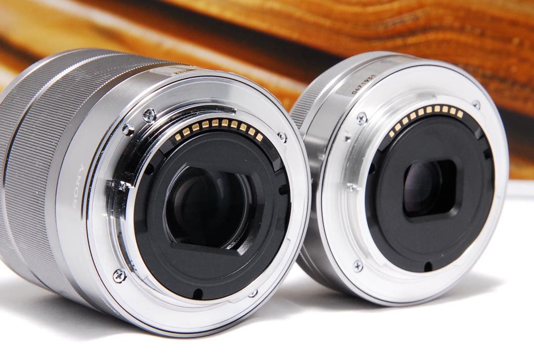 SONY NEX-5D ダブルレンズセット 18-55mm 単焦点 スマホ転送