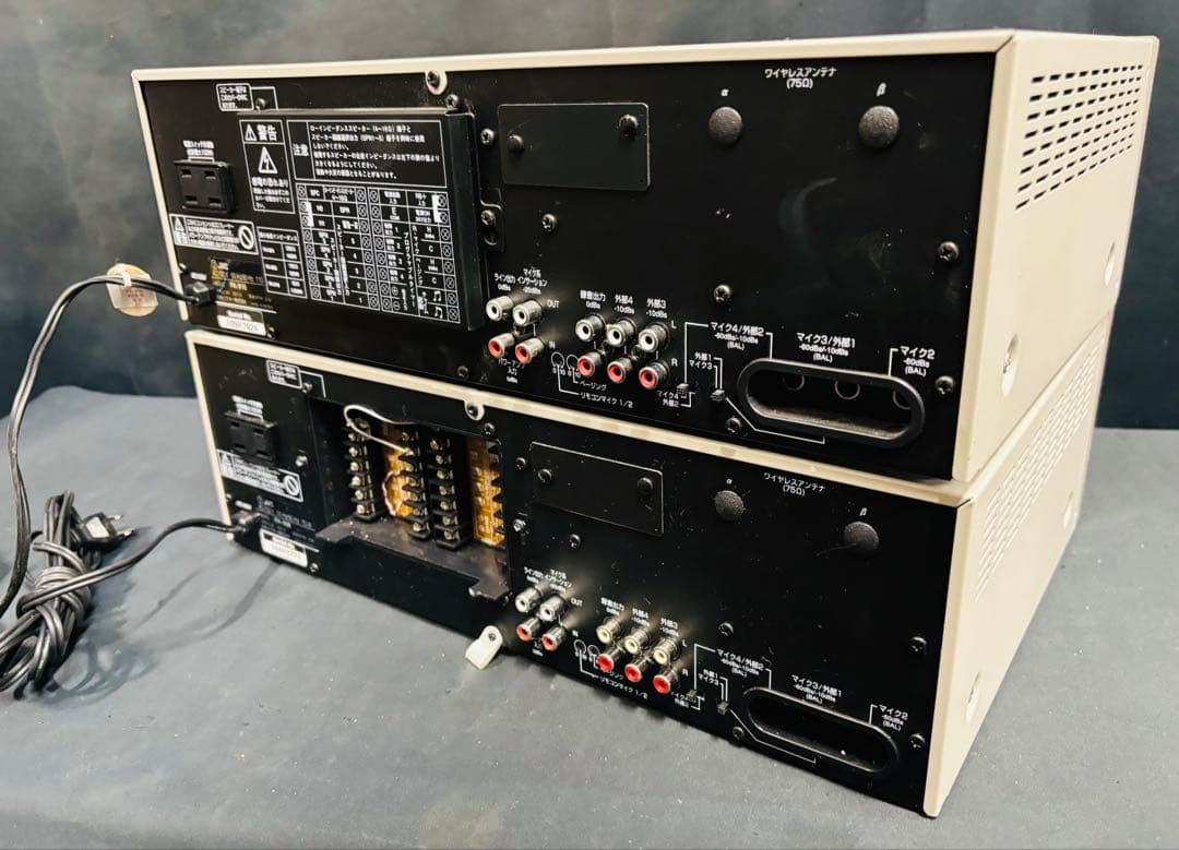 JVC アンプ PA-916 PA-908 Victor ジャンク