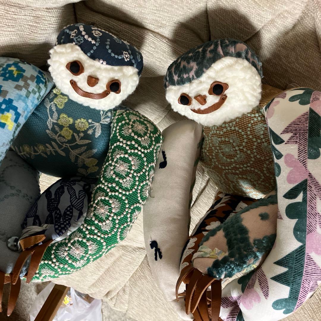 ミナペルホネン　コノメカマン　ぬいぐるみ2体セット