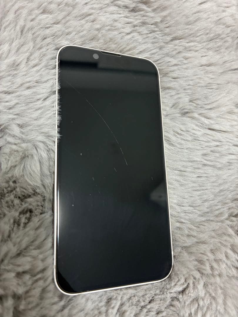液晶傷なし‼️iPhone 13 mini 128GB スターライト 残量84%
