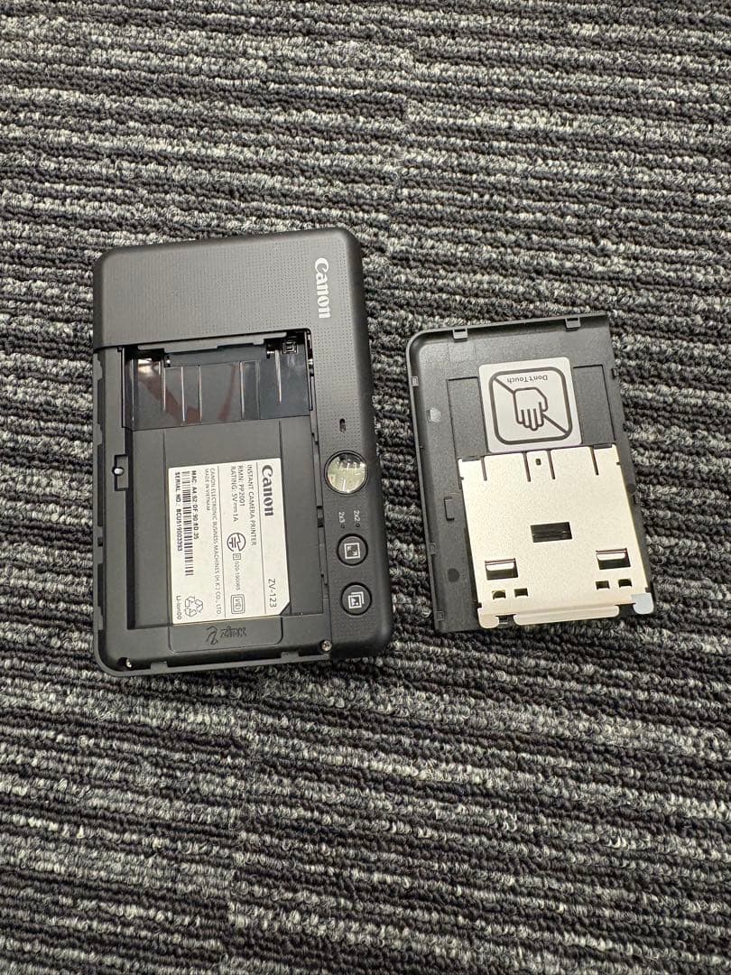 【極美品】Canon ZV-123-MBK インスタントカメラプリンター 純正品