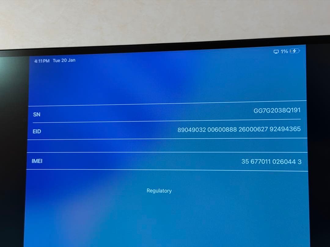 【Cellular】iPad Air 第4世代 64GB セルラー ジャンク