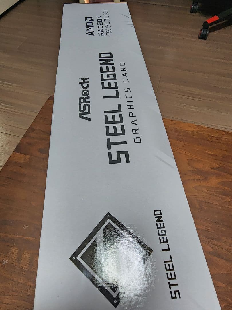 RX 9070 XT STEEL LEGEND 16GB 静かで涼しく状態良好