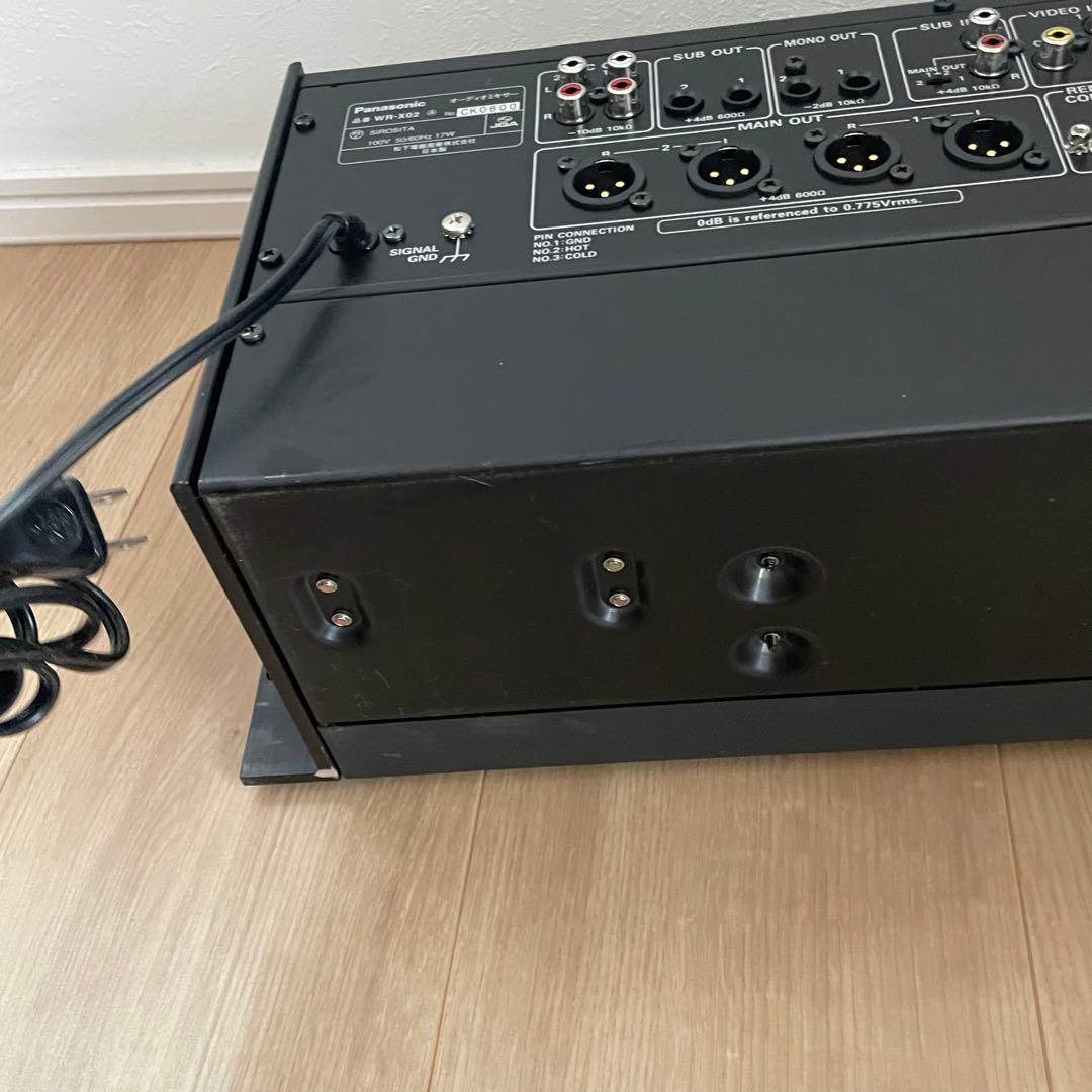 RAMSA　パナソニック コンパクトミキサー　WR-X02 オーディオミキサー