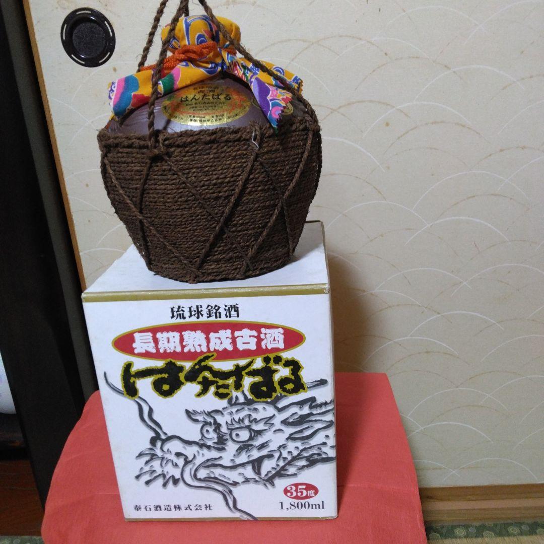 焼酎&泡盛:ハンタバル-泰石酒造-甲乙混和の10年貯蔵古酒:35度、一升甕。