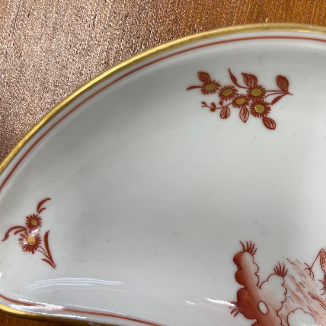 アンティークジノリ1735 レッドコッククレセント