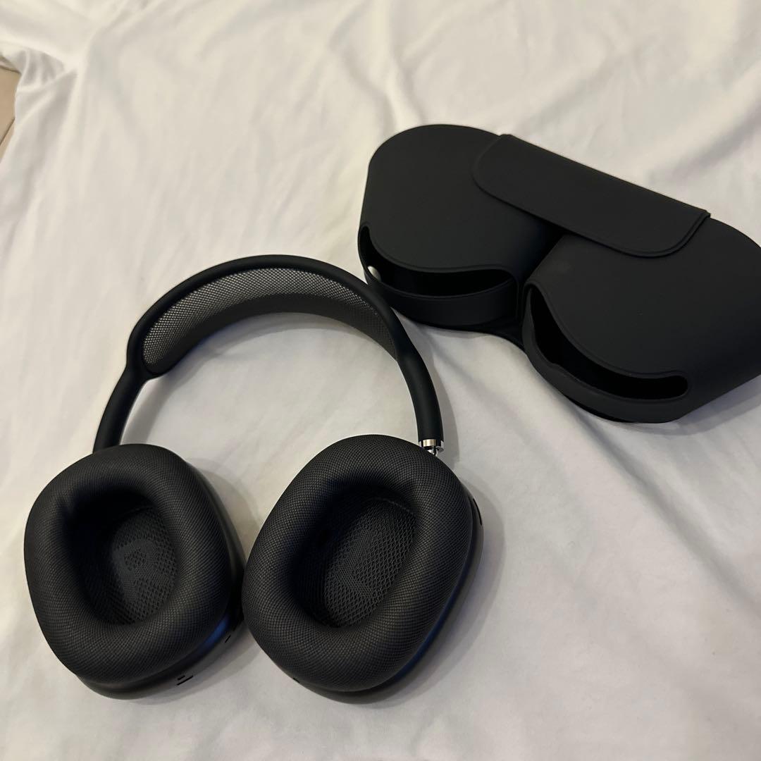 AirPods Max スペースグレー ケース付き