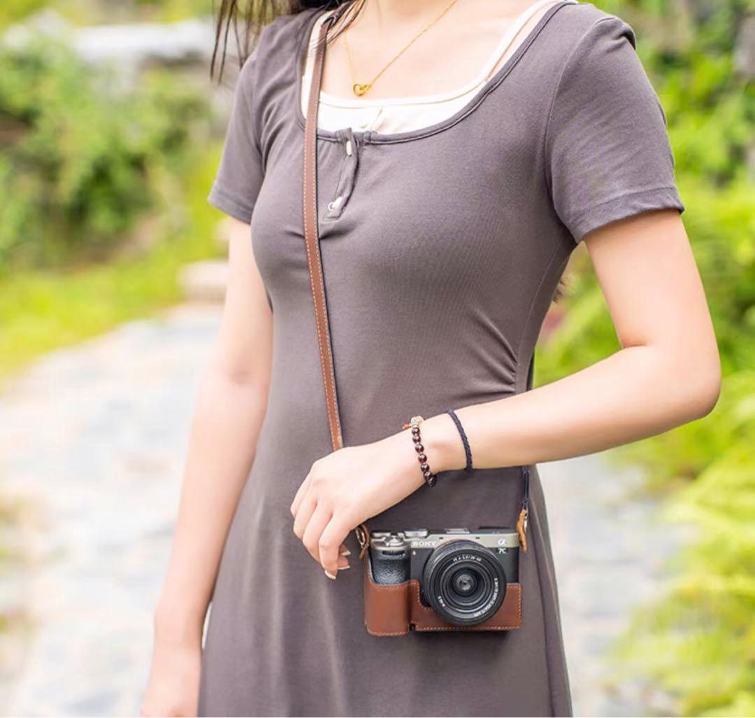 本革カメラケース SONY ソニー a7CR/A7CII/a7c2/a7cr 用