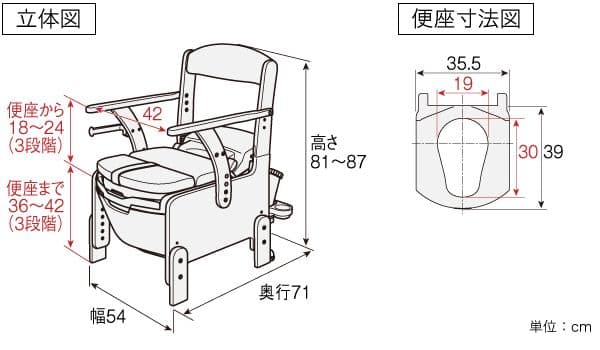 介護用トイレ