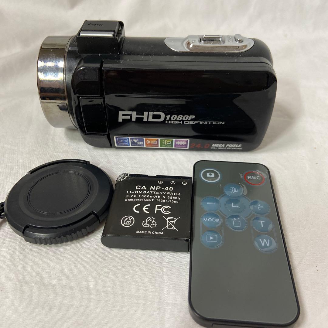 FHD 1080P ビデオカメラ 本体