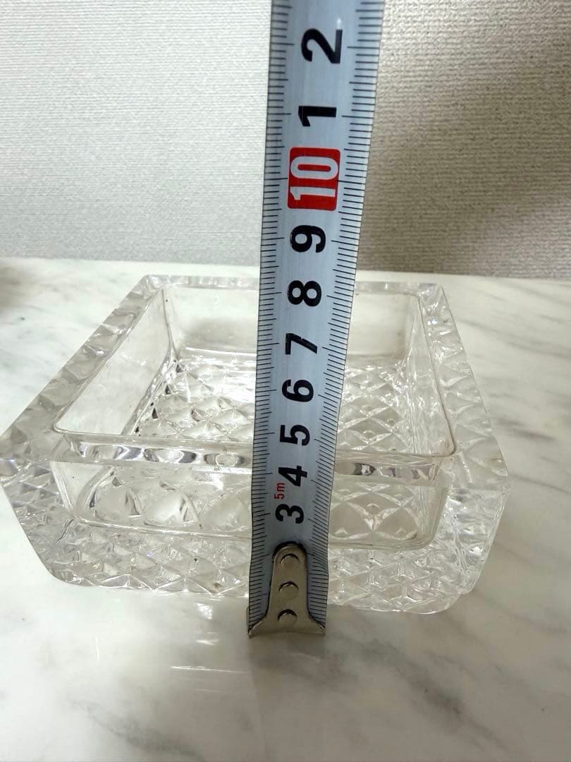 HOYA GLASS WORKS他 ガラス灰皿　3種3点セット　まとめ売り
