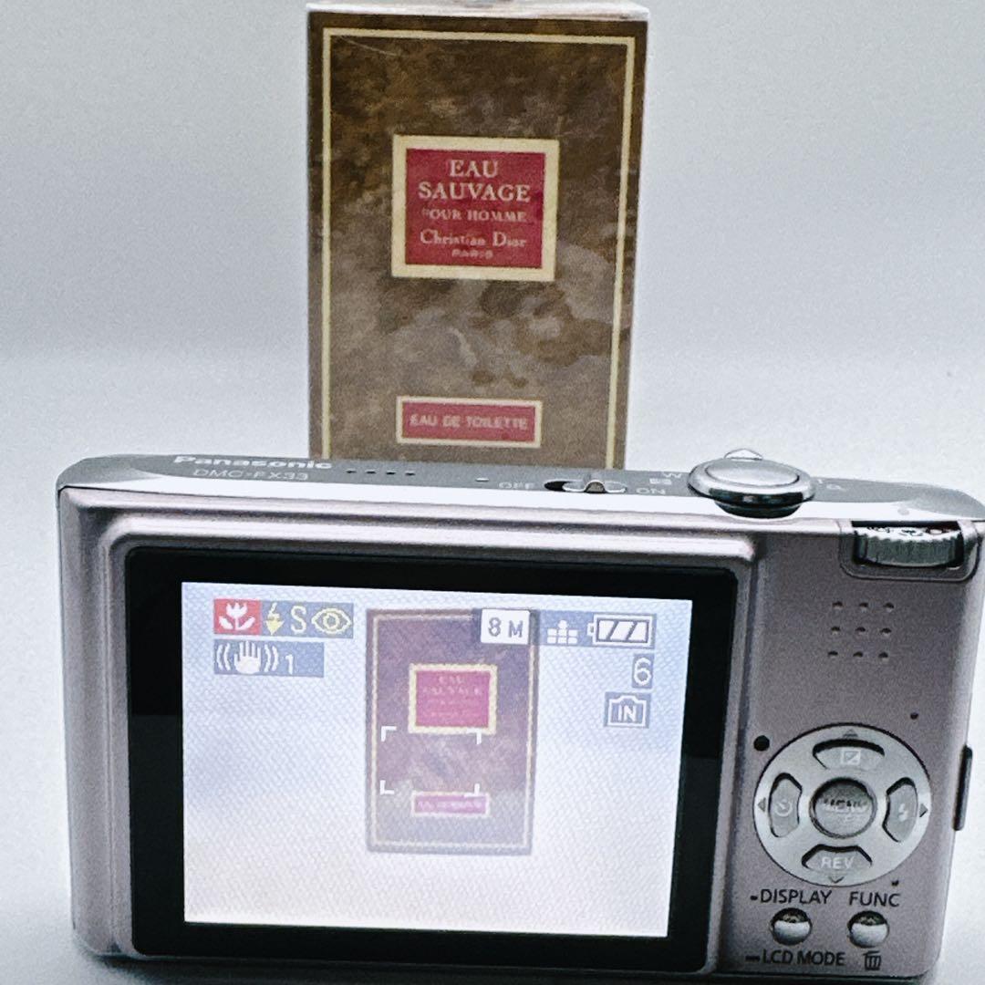 良品 Panasonic lumix DMC-FX33 コンデジ y2k レトロ