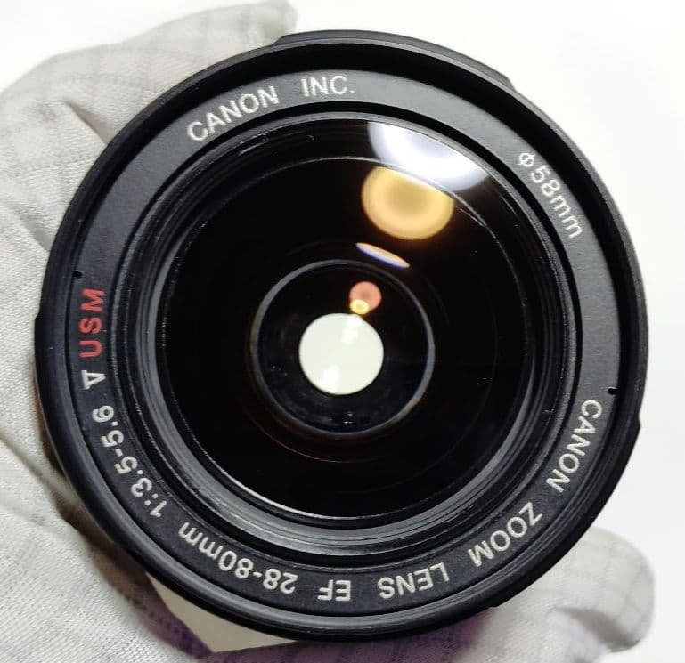 Canon EOS7 標準ズームレンズ付き　フィルムカメラ