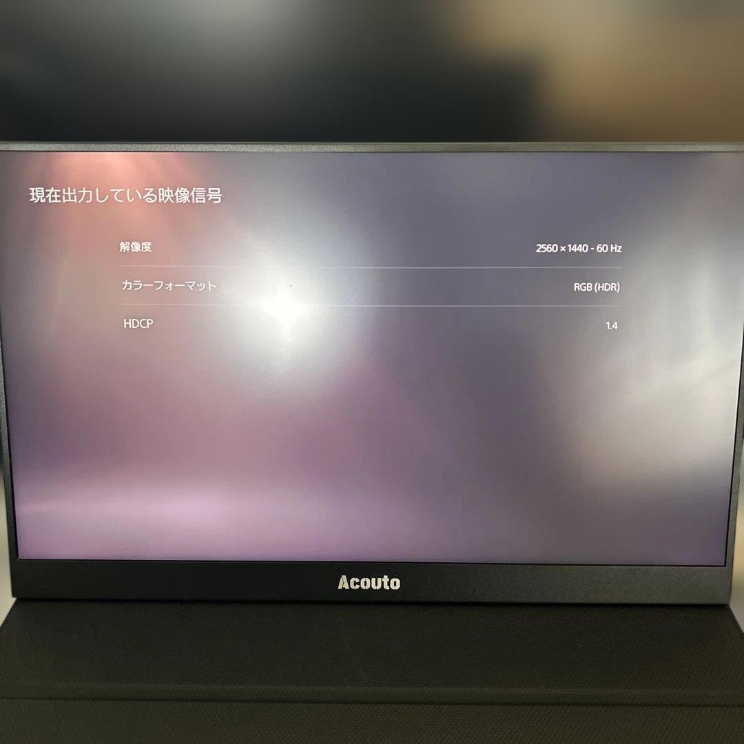 Acouto WQHD モバイルモニター 17.3インチ