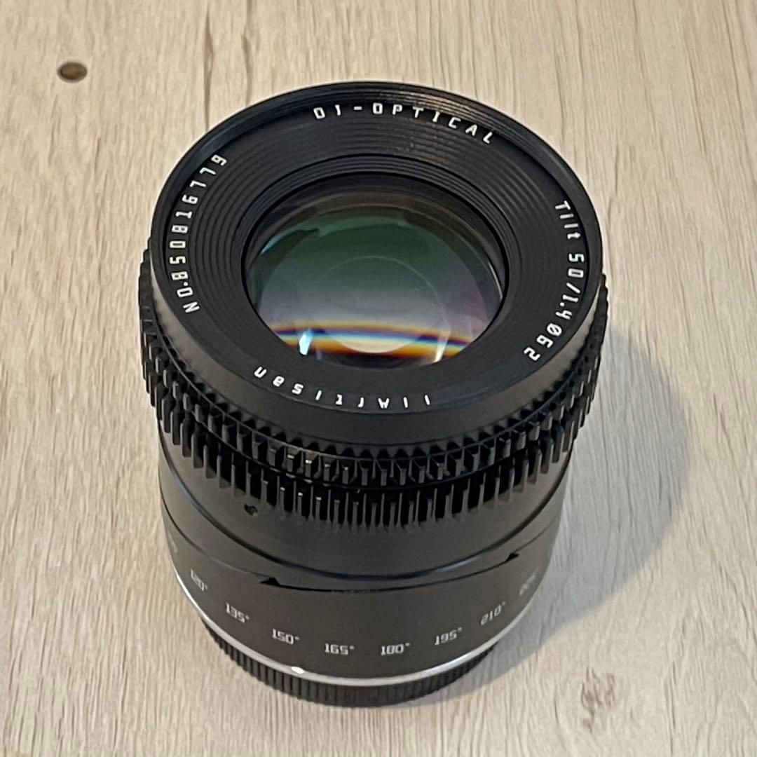 TTArtisan 50mm F1.4 Tilt レンズLマウント 元箱 保証書