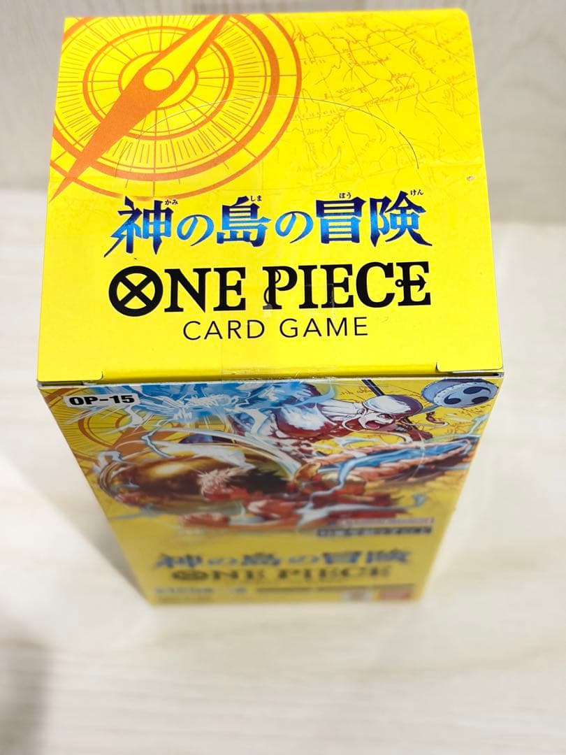 1箱　新品ワンピースカードゲーム 神の島の冒険 1BOX テープなし