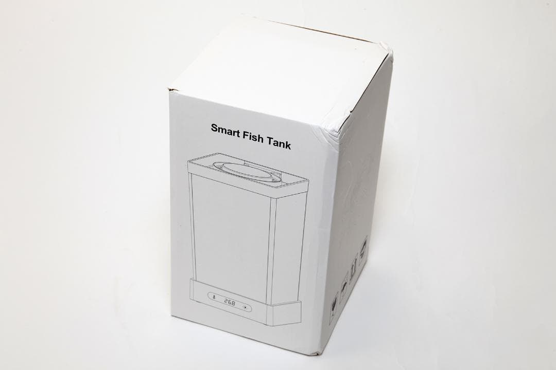 【新品】ヒーター＆LED付小型水槽 黒（ベタ・熱帯魚・メダカ・シーモンキー）