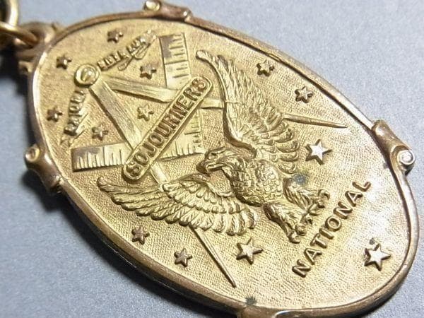 《m3078》第二次世界大戦 アメリカ軍 フリーメイソン イーグル メダル