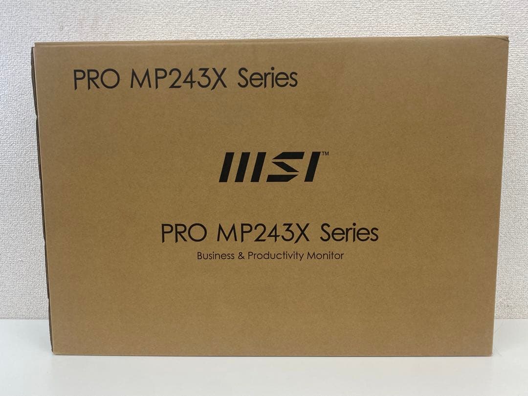 MSI モニター ディスプレイ PRO MP243XW 23.8インチ 白