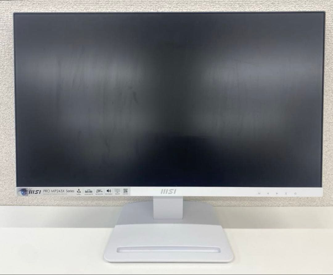 MSI モニター ディスプレイ PRO MP243XW 23.8インチ 白