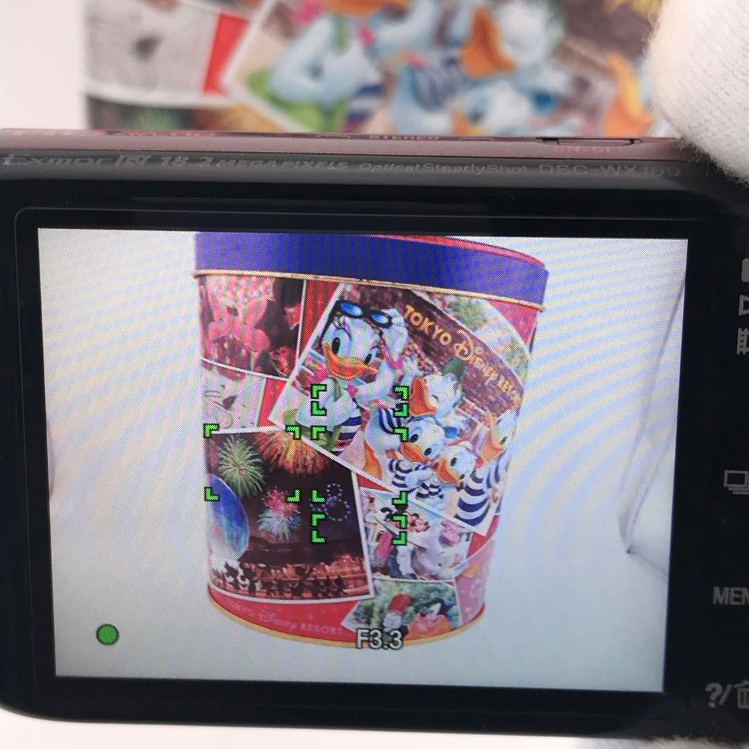実写美⭕️訳有り【動作確認済】SONY サイバーショット DSC-WX100